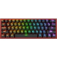 Клавиатура Redragon Fizz Pro (черный/красный) фото 1